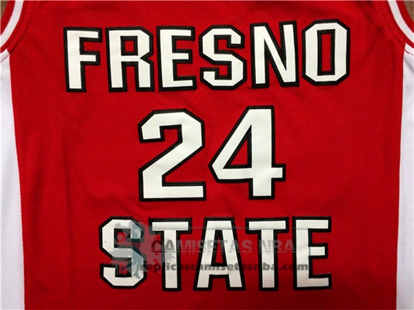 Camiseta NCAA California State University Fresno George Rojo